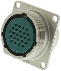 Złącze okrągłe 24-pinowe Miniature Panel Gniazdo JAE Żeńskie SRCN