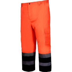 Spodnie ostrzegawcze ocieplane pomarańczowe L L4100103 Lahti Pro CB-871058