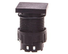 Zaślepka 18x18mm czarna IP65 Q18BS 037985