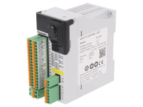 Moduł przekaźnik bezpieczeństwa, 24VDC, IN 8, na szynę DIN SF-C21