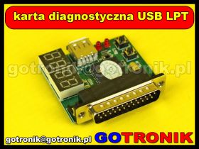 Karta diagnostyczna / USB / LPT