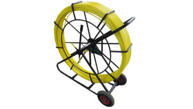 Włókno Szklane Na Stojaku / Wciągarka Do Kabli I Przewodów / Stalka 9Mm / 50M...