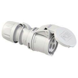 PC Electric 213-1 Shark CEE Connector 16A 3-Pin IP44/IP54 1Piece