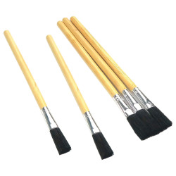 Monument 3015M Wood Handle Flux Brushes (Pack 5)