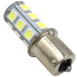 Dioda LED BA15S 18SMD5050 1156 Biała 12V żarówka