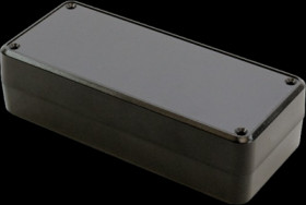 ABS enclosure, (L x W x H) 144 x 65 x 40 mm, black (RAL 9005), IP54, RL6035BK