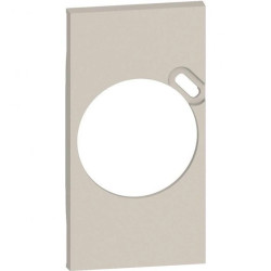 LIVING NOW plakietka gniazdo 2P+Z+USB beż 2m KM62