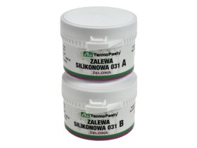 Zalewa silikonowa; zabezpieczający; AGT-222 031; 40g+60g; żel; ochrona antywibracyjna; ochrona od wpływów atmosferycznych; pojem