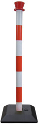 Słupek Słupek odgradzający Ø 50mm wysokość bariery 1m Red, White