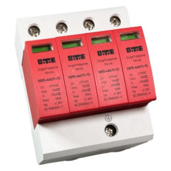 OGRANICZNIK PRZEPIĘĆ AC275V 50kA KLASA T1+T2 (B+C) DTE DSPD-AC275-50kA 4P