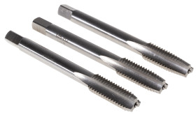 Zestaw gwintowników M8 1.25mm RS PRO metryczny<BR/> dł. 72 mm