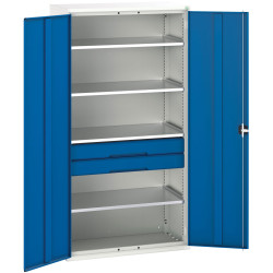 Bott 16926574.11 Verso Kitted Cupboard, 4 Shelf &amp; 2 Drawer