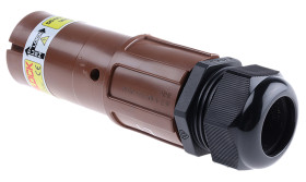 Złącze przemysłowe - zasilające 400A Wtyczka 1.0 kV ITT Cannon Brązowy Montaż na kablu