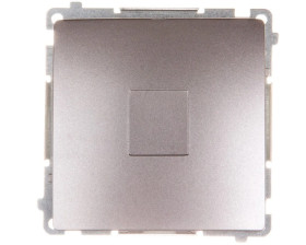 Simon Basic Zaślepka ramki stal inox BMPS.01/21