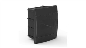 Rozdzielnica Podtynkowa 4-Modułowa 140X173x104mm Czarna Dymna 600.001.401...