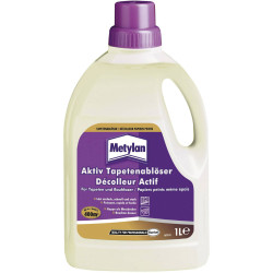 Metylan MAL1 Active Wallpaper Stripper, 1L Concentrate, Easy Removal