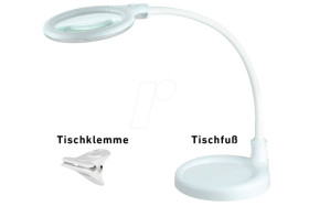 6803 Lupenleuchte, LED, Ø 100 mm, 3 Dioptrien