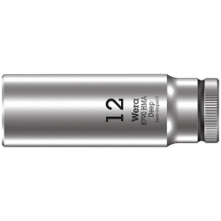 Wera 05004509001 8790 HMA Deep 1/4&quot; Socket 12 x 50 mm