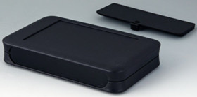 PMMA enclosure, (L x W x H) 30 x 140 x 28 mm, black (RAL 9005), IP40, A9053219