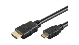 Mc.1910.1112.050Bk Kabel Hdmi 1.4 Hdmi Wtyk,Mini Hdmi Wtyk Pvc Dł: 5M Czarny