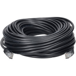 TruConnect TRUP5E20.0BK 20mtr CAT 5E UTP PVC Full Copper Patch Lead - Black