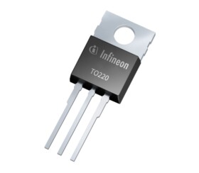 Infineon Moduł IGBT Ic 50 A Uce 600 V TO-220 333 W