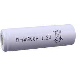 Mexcel 148726 AA NiCd 1.2 V 800 mAh Rechargeable Battery Non-standard