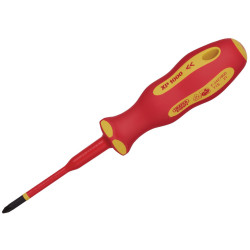 Draper 02165 XP1000 VDE Slimline PZ Type Screwdriver No.1 x 80mm