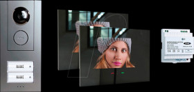 VD-ALU-6209-A-S Video intercom system set, anthracite