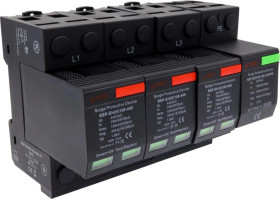 Ogranicznik przepięć Klasa I+ II (T1+T2) 230 V AC Iimp 22kA 10/350 Imax 100kA RSP-EH25/100-440-30 2617376