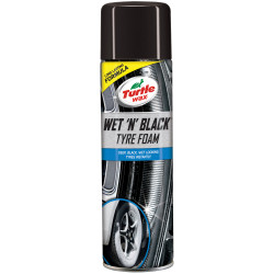 Turtle Wax 53145 Wet &#x27;n&#x27; Black Tyre Foam 500ml