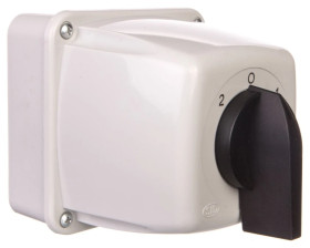 Łącznik krzywkowy 2-0-1 3P 40A w obudowie IP65 Łuk 40-73 sieć-agregat 924074