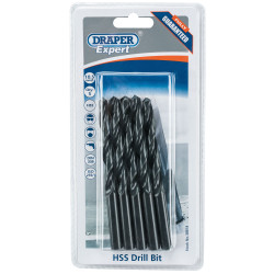 Draper Expert 38818 10.5mm HSS Twist Drill - Pack 5