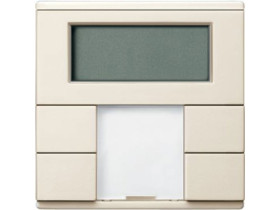 Przycisk podwójny plus z regulatorem temperatury pomieszczenia biały System M MTN6212-0444 SCHNEIDER ELECTRIC