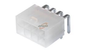 ZŁĄCZE WAFLOWE 12 PIN KATOWE DO DRUKU MESKIE RASTER 4.20