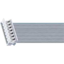 Lumberg MICA 04 Micromodul 1.27mm Pitch IDC Ribbon Cable 4 Pin