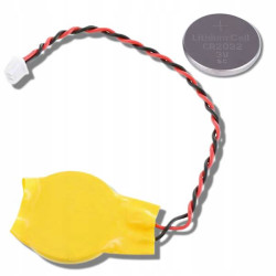 NOWA BATERIA CMOS CR2032 3V BIOS LAPTOP HP LENOVO DELL ZŁĄCZE 2PIN