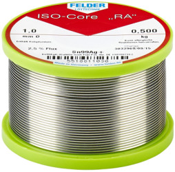 Solder, lead-free, Sn99Ag0.3Cu0.7NiGe, Ø 1.5 mm, 500 g, 5518811530