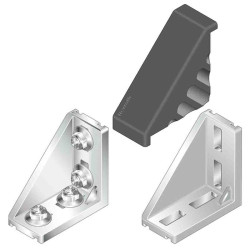 Część łącząca Nasadka ochronna kątowa Rozmiar rowka 10mm Bosch Rexroth Uchwyt złącza i łączenie