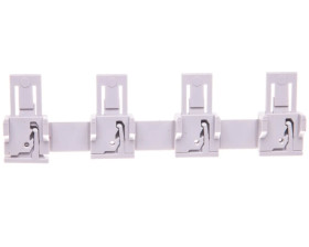 Zaślepka wkrętów szerokość 1,5 modułu na biegun DX3 (dostosowane do plombowania) 406312