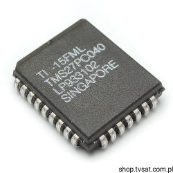 TMS27PC040-15FML EPROM OTP 4-MBit SMD-PLCC32 TI