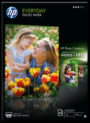 Q5451A Glossy Photo Paper, 200g/m², 25 sheet