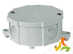 Puszka naścienna PH/p 85x85x40 mm bez wkładu IP44 biała 83013006 SIMET