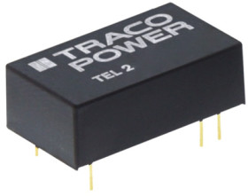 DC converter, 4.5-9 VDC, 2 W, 2 outputs, ±15 VDC, 71 % efficiency, TEL 2-0523