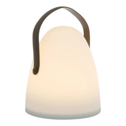 Lampa stołowa LUKA kolor biały mat/brąz tworzywo, LED 20 Lm 3000K IP20 VK8017-2 Zuma Line