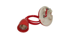 Oprawa Porcelanowa Vt-7998 Czerwona 3807