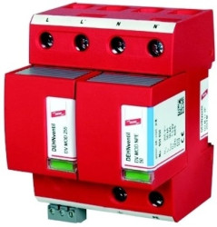 Ogranicznik przepięć Typ T1+T2 2P 25/50kA 1,5kV DEHNventil M TT 2P 255 951110