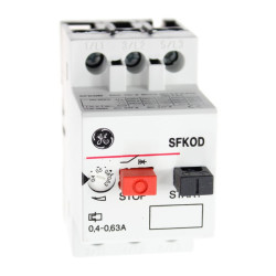 Wyłącznik silnikowy 3P 0,18kW 0,4-0,63A SFK0D 120004 GE