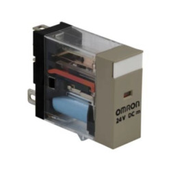 Przekaźnik elektromechaniczny wtykowy, 12,5mm, 24 V DC, 1 styk przełączny ABR7S33