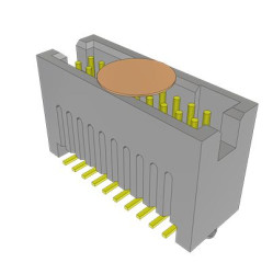 Listwa stykowa PCB 20-pinowe TFC raster: 1.27 mm Prosty 2-rzędowe Samtec Powierzchnia350 V W osłonie
